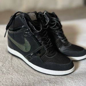 Nike Hightop Sneaker Wedges